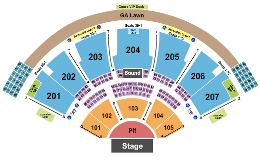 Ruoff Music Center Dave Matthews Band Seating Chart